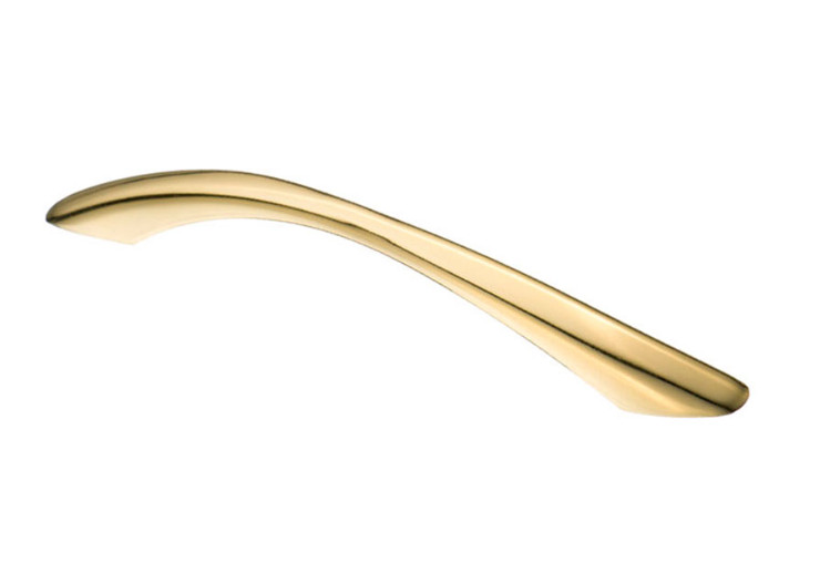 Ручка(Ю) Волна 96мм золото (S032)