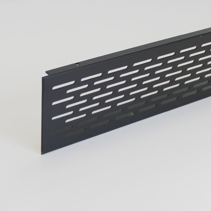 Решетка вентиляционн. 750х70мм Черная (SETE)