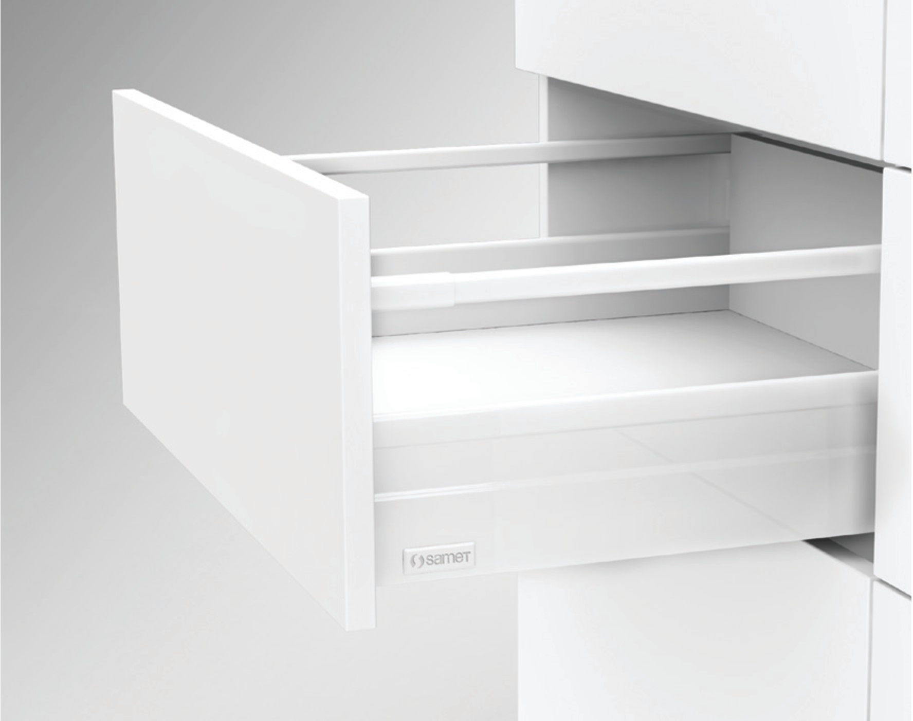 * РЕЙЛИНГ для (ДСП) ALFABOX 500 mm серый