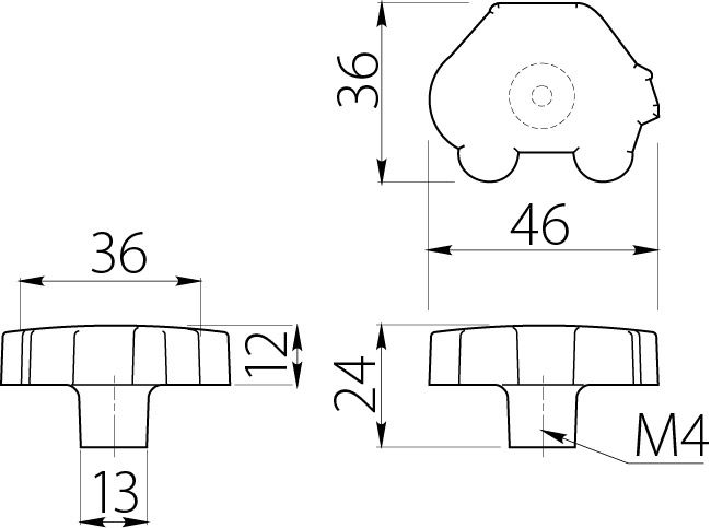 *Ручка GTV Машинка  KID-D-001