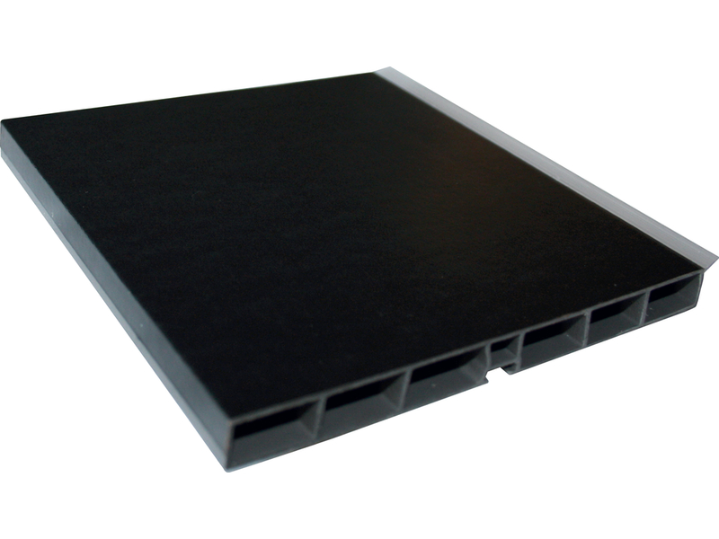 Цоколь пластиковый  Н-150 (ЧЕРНЫЙ) L-4 м 