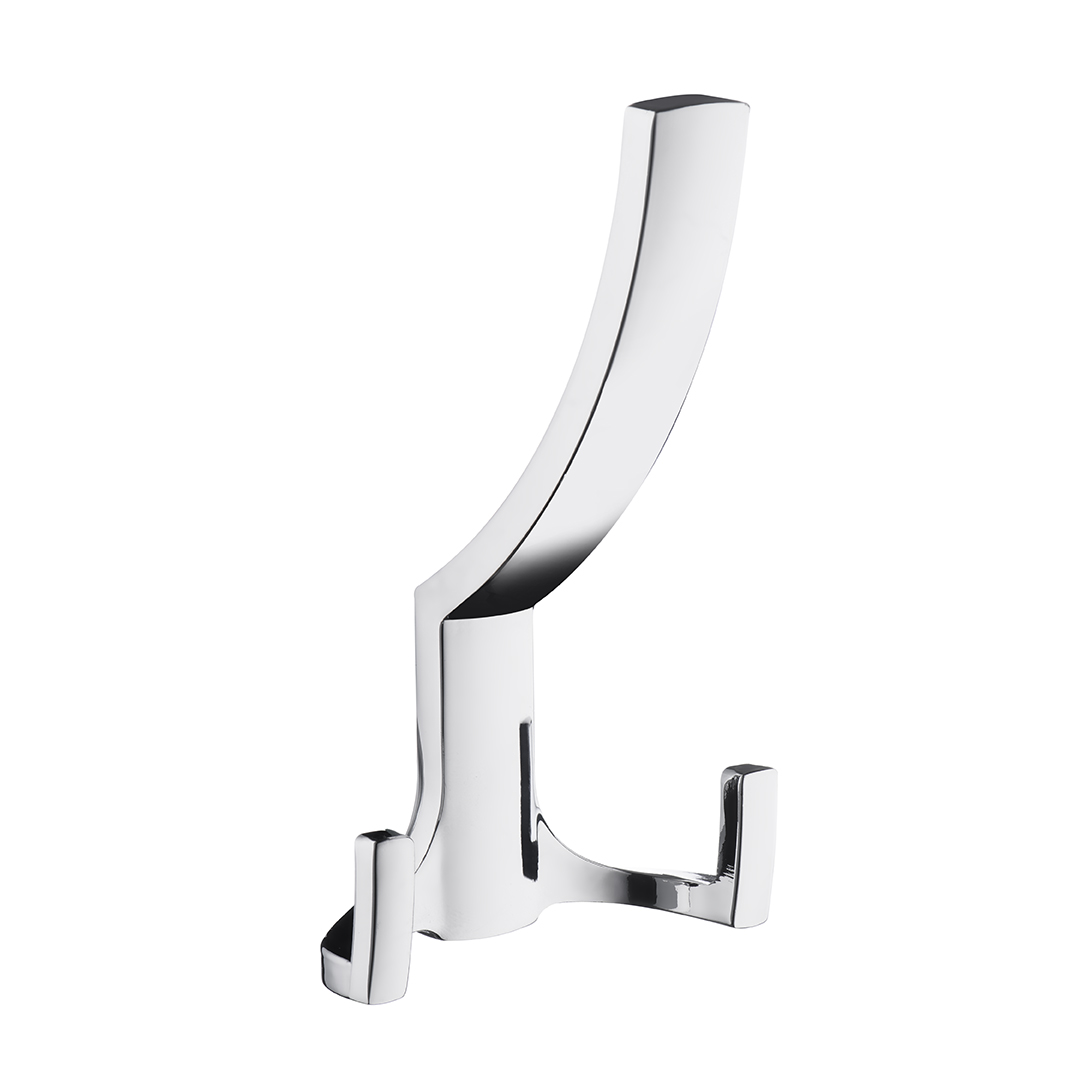 (М) Крючок KR 0340 хром (3-х рожк)