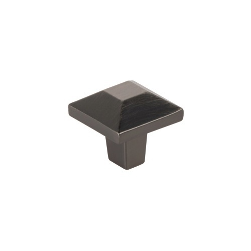 Ручка-кнопка (Л-С) 1340 BRUSHED BLACK NICKEL