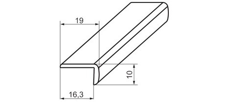 Профиль 14 кант  3м
