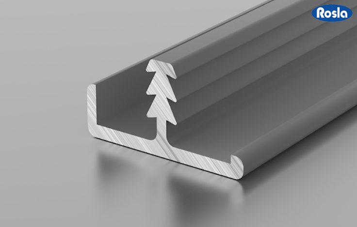 Профиль ДР1-06 ЧЕРНЫЙ 17мм