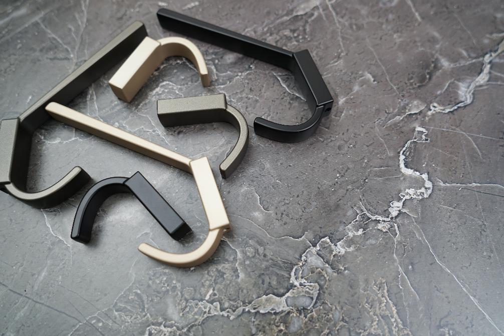 Крючок JET 235 Однорожковый  Латте Грей С235Z.001LG																											