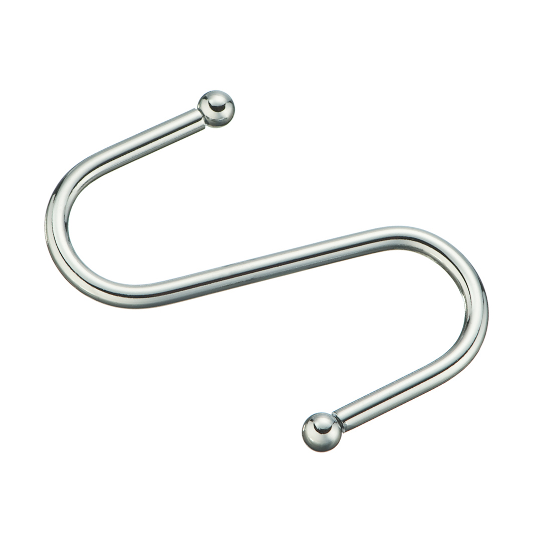 Крючок д/ рейлинга большой одинарный  хром (Z-6A)4815