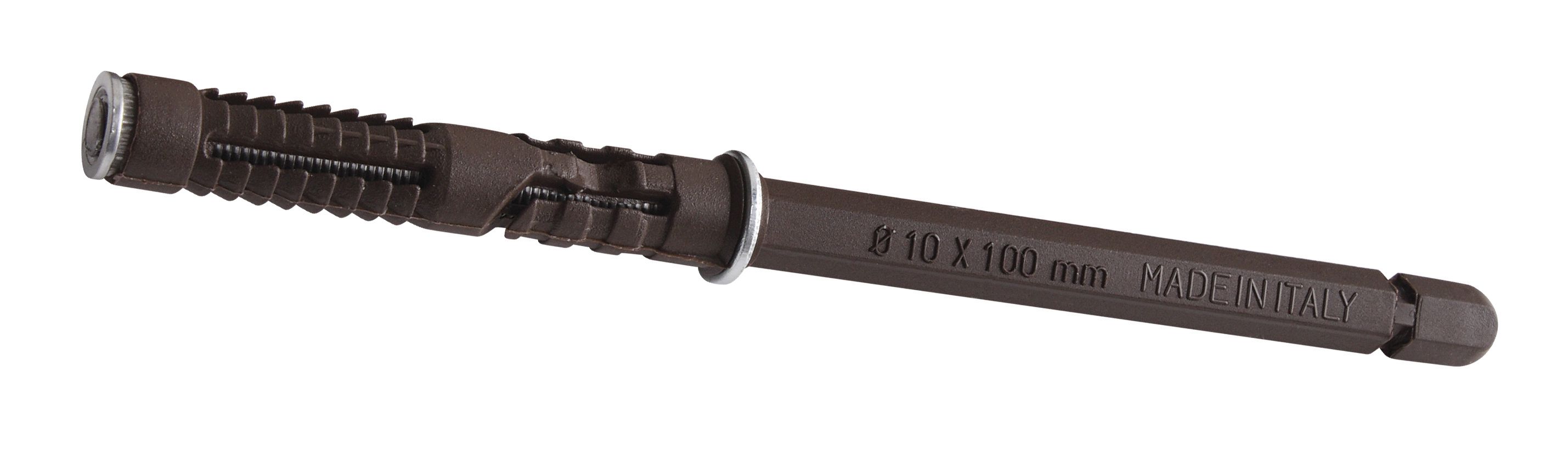 Держ. для полок скрытого крепления 6х12х120 Металлич.коричн (Италия)