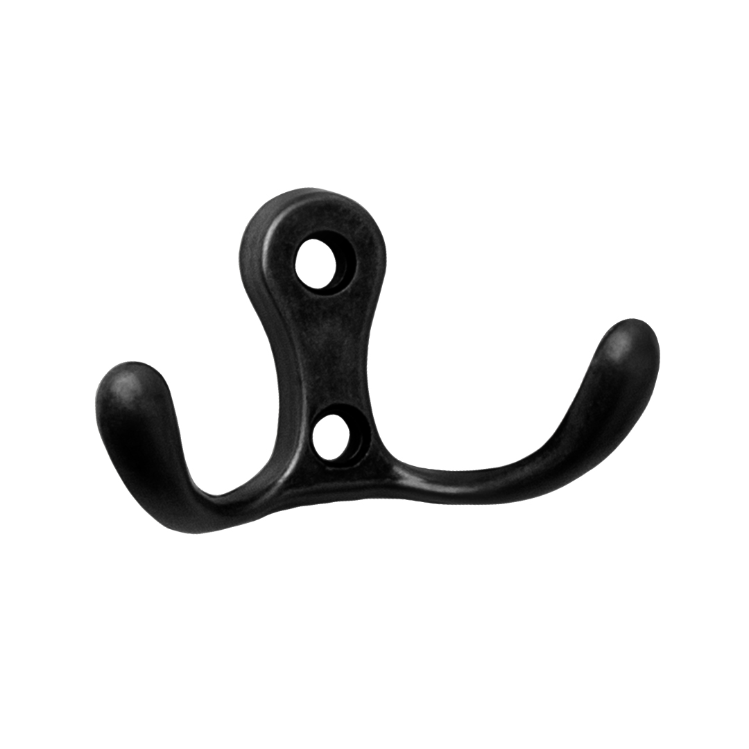 (М) Крючок KR 0010 BL черный 