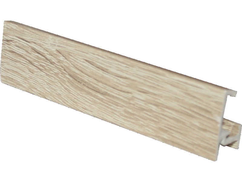 Угловой элемент цоколя 90 гр Н 150 ДУБ СОНОМА (Россия)