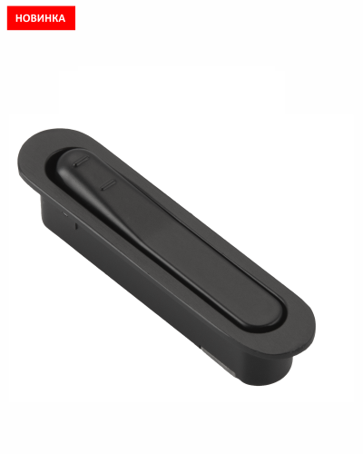 (EDS) Крючок 4903-N00-MB черн мат(врезной складной)