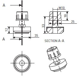 Соединитель JOCKER GP-12/14С  хром (15 шт)