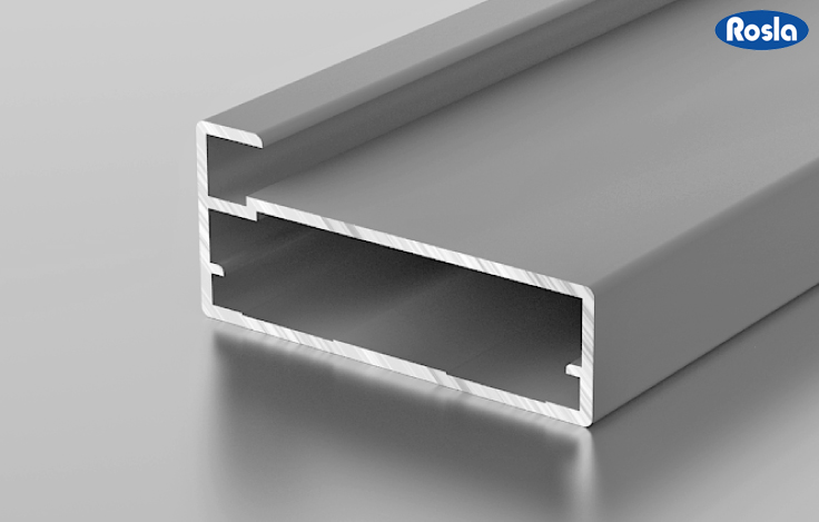 Профиль F1-33 черный (д/стекла)