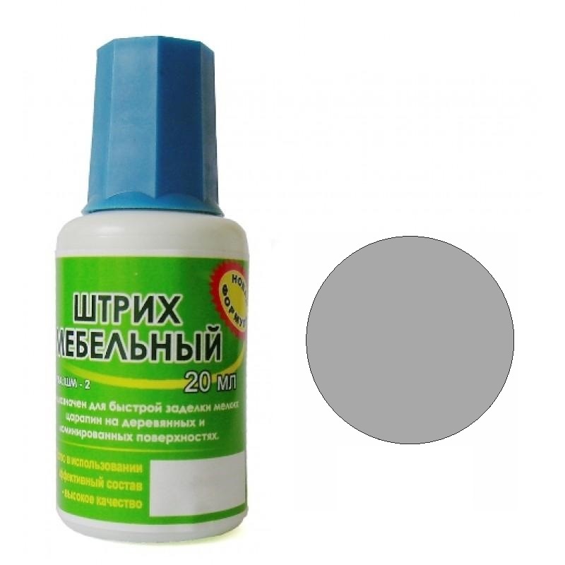 Штрих мебельный серый темный