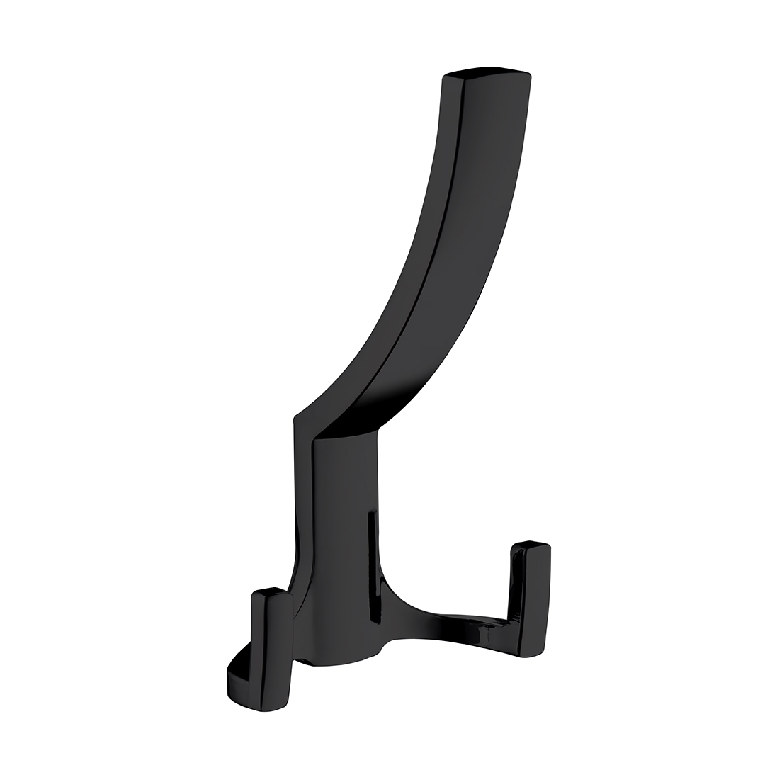 Крючок KR 0340 BL матовый черный 