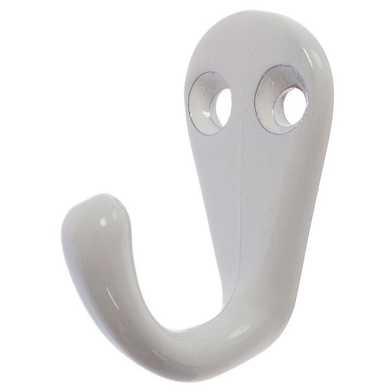 Крючок JET 588 Однорожковый алюмин.БЕЛЫЙ CQ588A.001WT99
