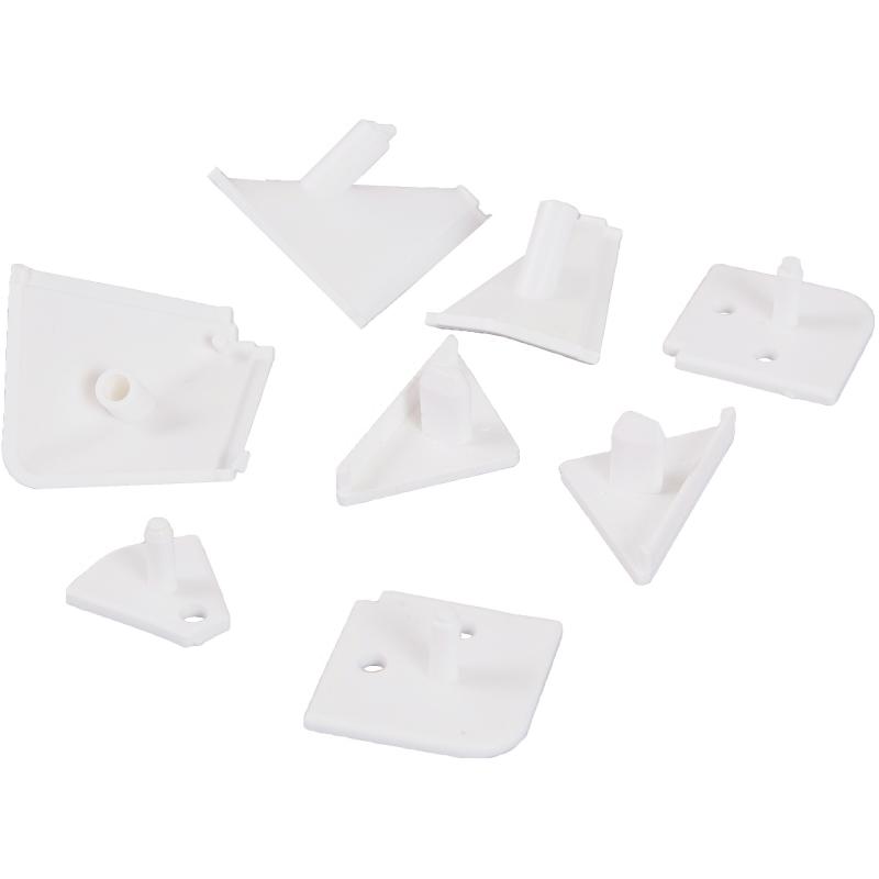 Заглушка к плинтусу бел