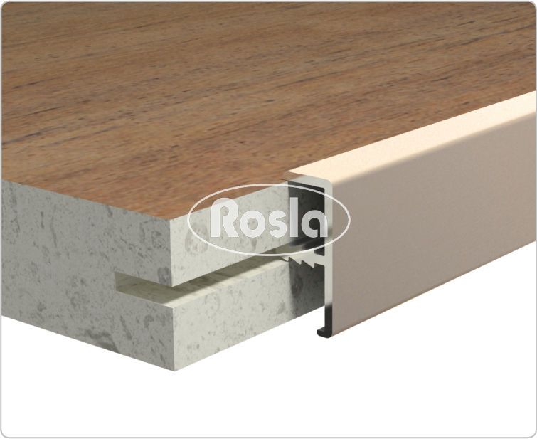 Профиль ДР1-09 серебро 19 мм