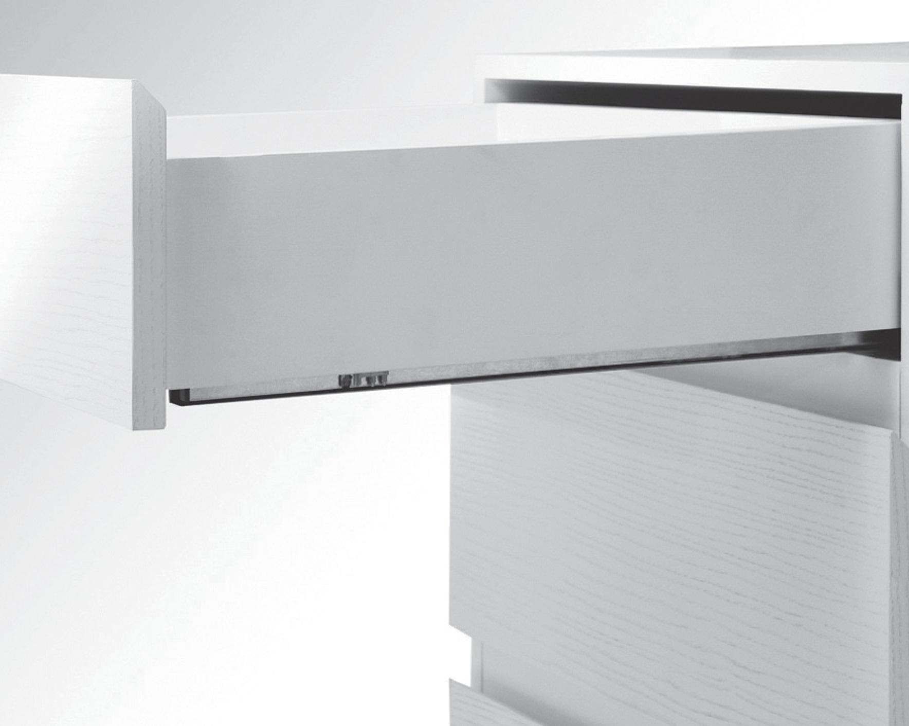 *Направляющие скрыт. монтажа 400 mm  SAMET  PUSH OPEN ОТТАЛКИВАЮЩ