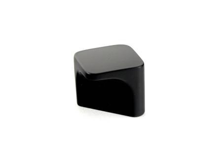 Ручка JET кнопка 287  ЧЕРНЫЙ мат. RZ287Z.022BL