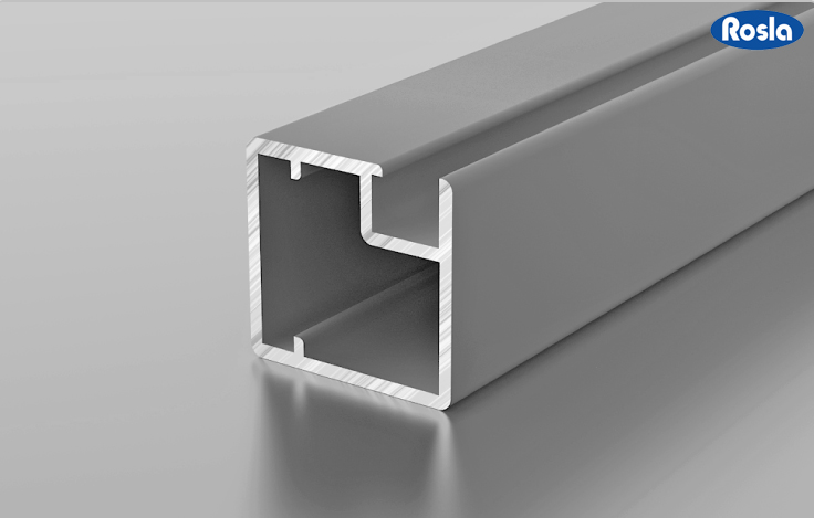 Профиль F1-17 серебро (рамка)