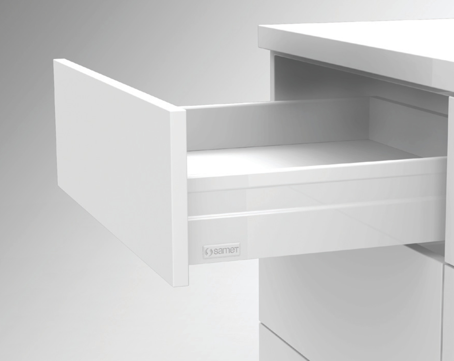 *ALFABOX 350mm LOCK-FIX  серый