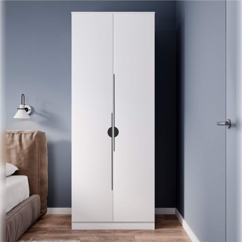 Ручка (Л-С) 6604-1000 МВ накладная черный мат