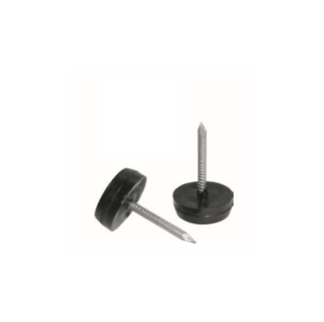 Подпятник с гвоздем Белый (1000)