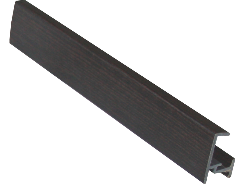 Угловой элемент цоколя 90 гр Н 150 ВЕНГЕ (Россия)