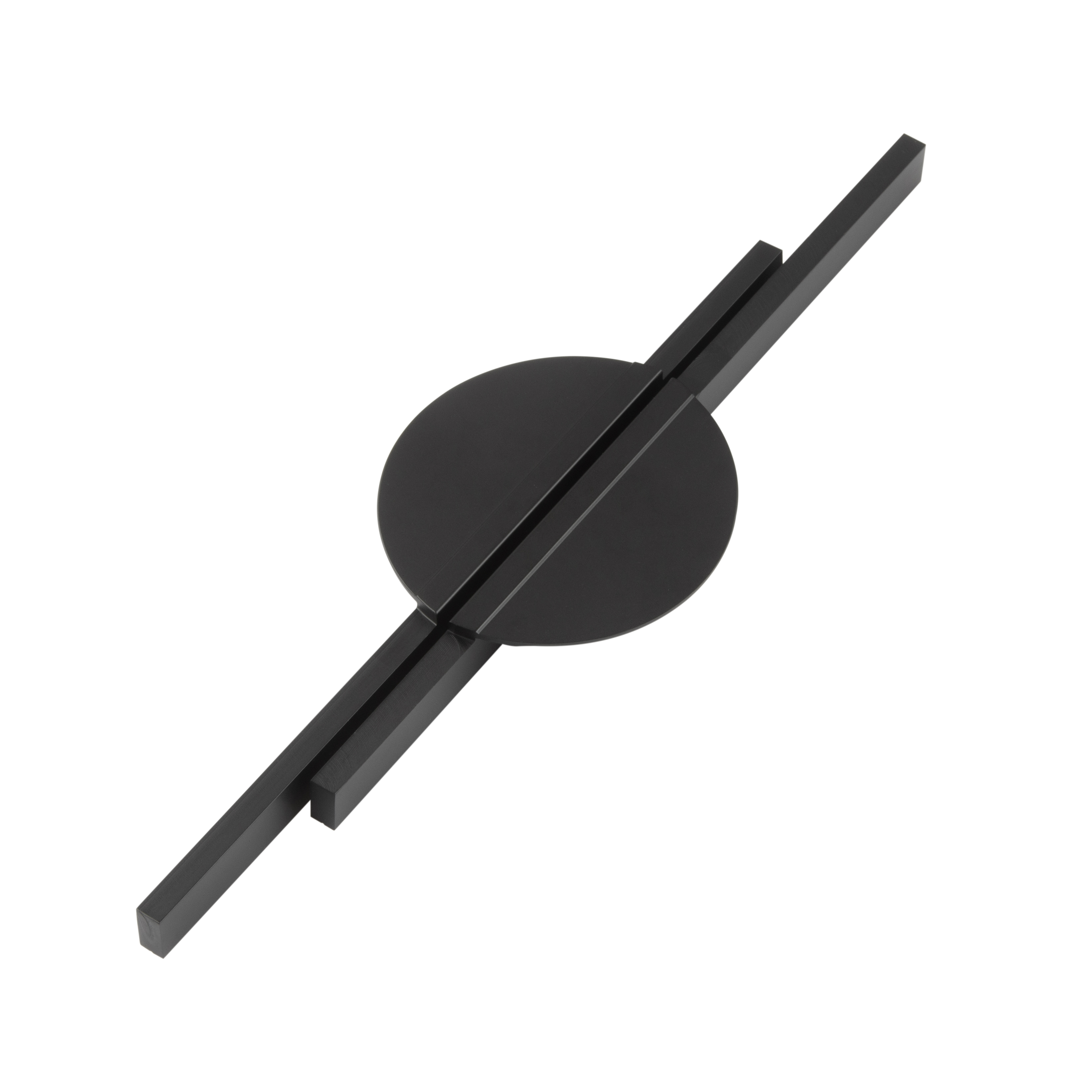 Ручка (Л-С) 22204 (6604)-192 МВ черный мат